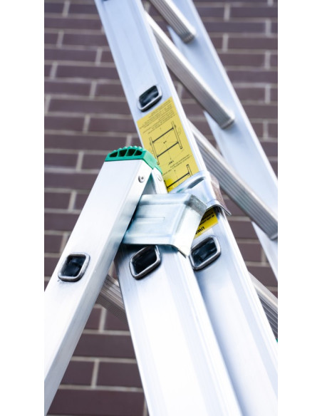 Drabina Drabex TP 4200 w pozycji wolnostojącej