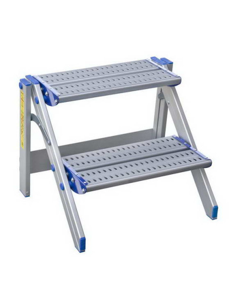 Stołek z 2 stopniami antypoślizgowymi