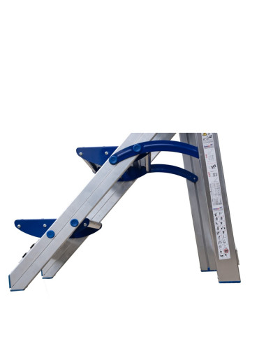 Stołek rozkładany od boku