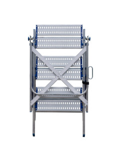 Złożone schodki Drabex TP 8100P od przodu