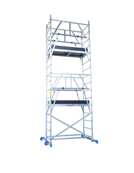 Rusztowanie aluminiowe przejezdne Ra 330 R-R 5.30 m