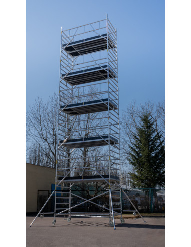 Rusztowanie jezdne Drabex RA 1130 SR-R z 5 podestami