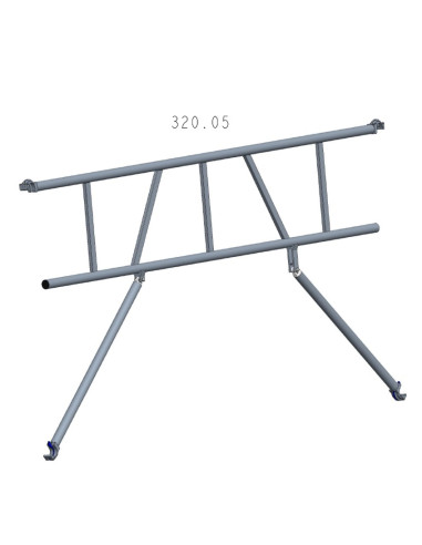 Zabezpieczenie boczne rusztowania Drabex RA 1130 SR-R