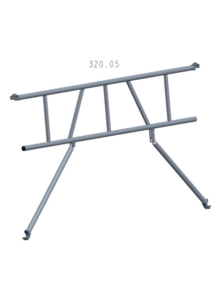 Zabezpieczenie boczne rusztowania Drabex RA 1130 SR-R