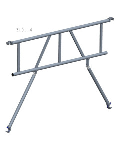 Zabezpieczenie boczne rusztowania Drabex RA 1120 SR-R