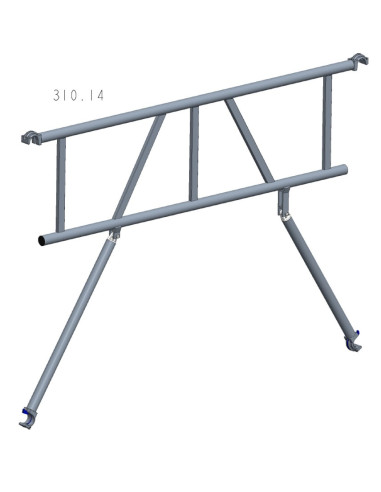 Zabezpieczenie boczne rusztowania Drabex RA 1120 SR-R