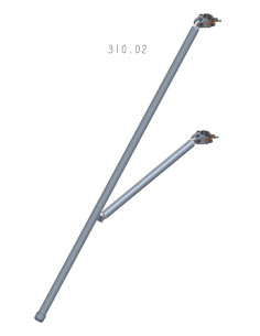 Podpora rusztowania jezdnego Drabex RA 1120 SR-R