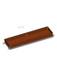 Podest z włazem rusztowania Drabex RA 1120 SR-R