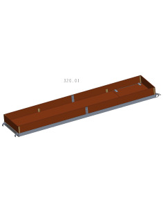 Podest rusztowania aluminiowego Drabex RA 1130 R-R