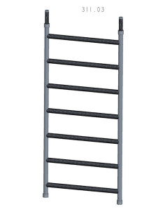 Część rusztowania aluminiowego Drabex RA 1130 R-R