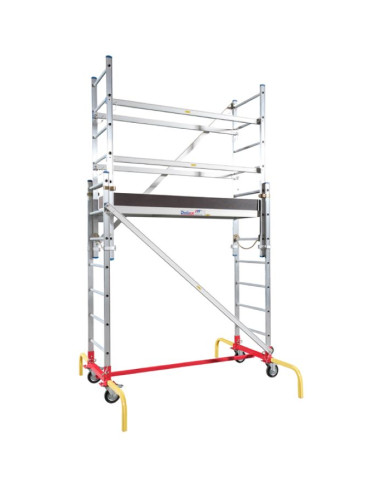 Rusztowanie jezdne Drabex RJ-220 z podwyższonym podestem