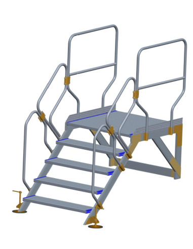 Antypoślizgowe stopnie schodów
