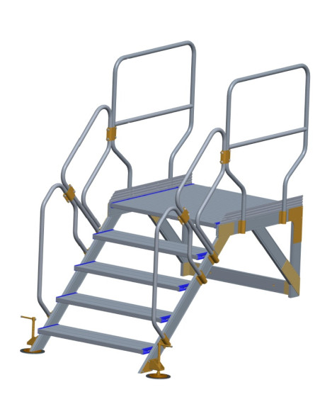 Antypoślizgowe stopnie schodów