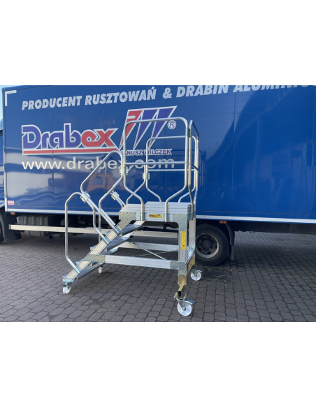 Schody DRABEX z hamulcem