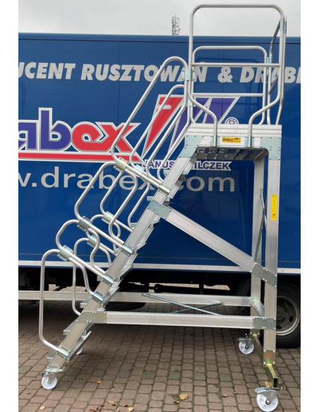 Schody pomostowe mobilne