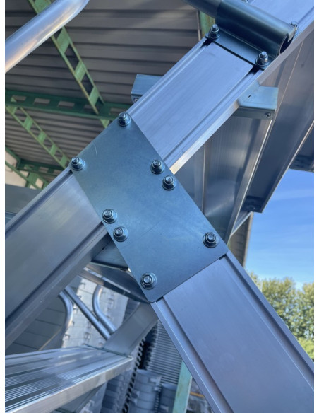 Schody Pomostowe Drabex mocowania