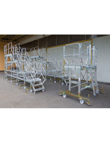 Przykładowe podesty na zewnątrz