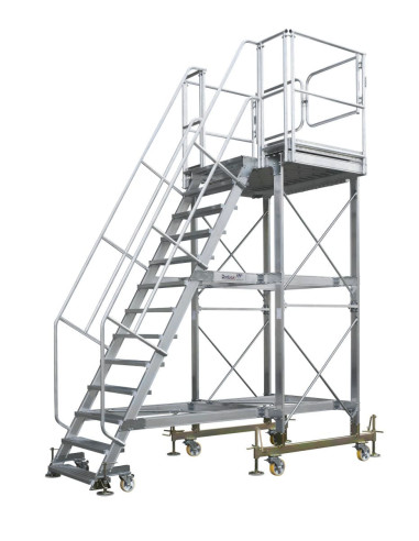 Podest serwisowy do samolotów od przodu