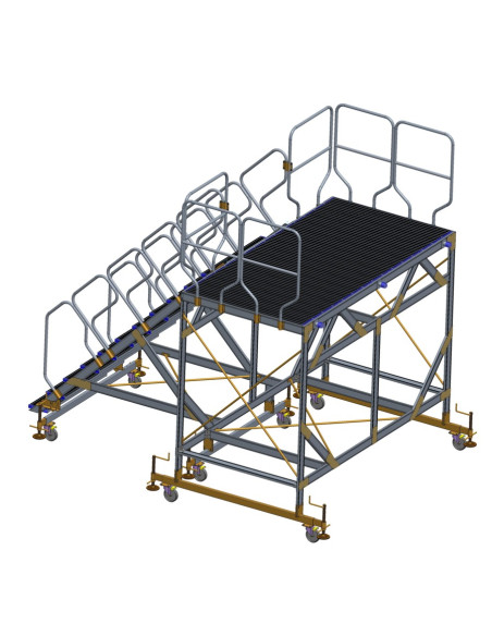 Bezpieczny podest serwisowy