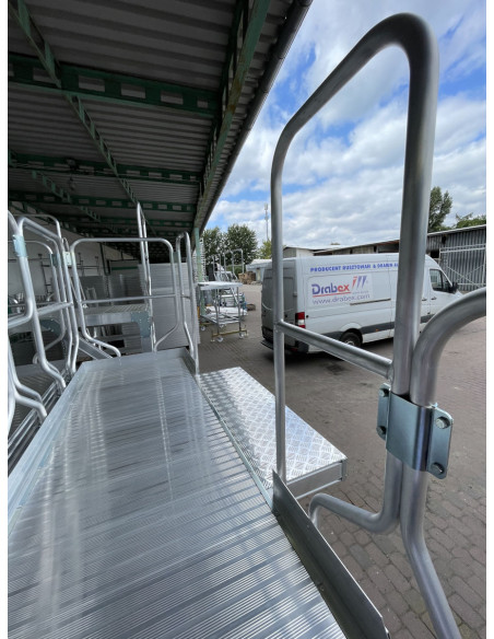 Platforma podestu aluminiowego