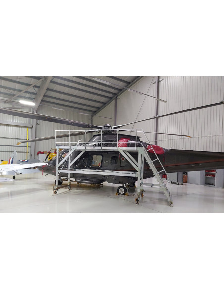 Podest serwisowy do helikoptera