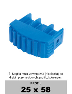 Stopka do drabin przemysłowych 25x58