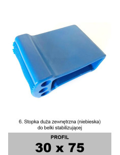 Stopka do belki stabilizującej