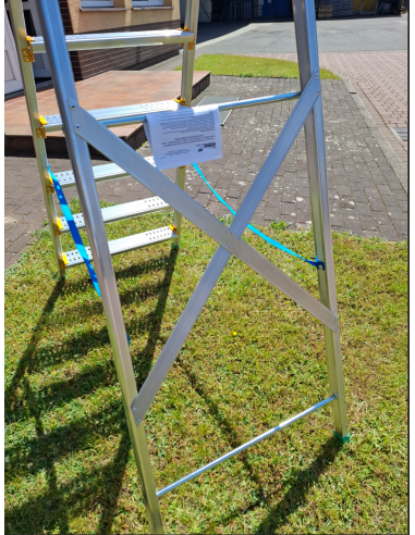 Drabina magazynowa TP 1600 aluminiowa