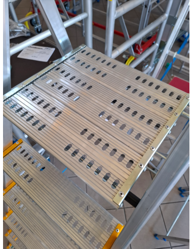 Drabina magazynowa TP 1600 aluminiowa