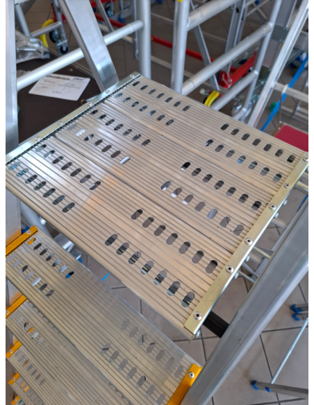 Drabina magazynowa TP 1600 aluminiowa