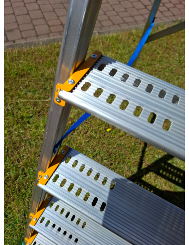 Drabina magazynowa TP 1600 aluminiowa